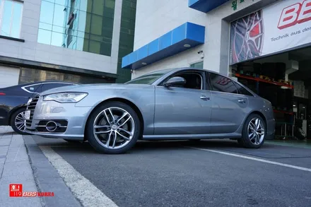 아우디 A6 19인치휠 BBS휠 SX 장착 휠119 / 서울 강남
