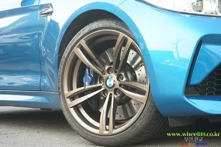 BMW M2 휠도색 후기 휠119 / 서울 강남