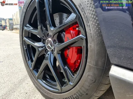 자동차 휠 도색 벤츠 GLE 블랙유광 색상으로 / 강남 송파 서초 판교 분당