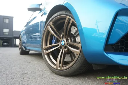 BMW M2 휠도색 후기 휠119 / 서울 강남