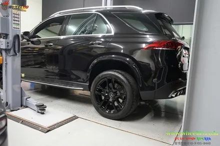 벤츠 휠도색 GLE 휠색상 블랙유광 21인치휠 / 강남 송파 서초 판교 분당