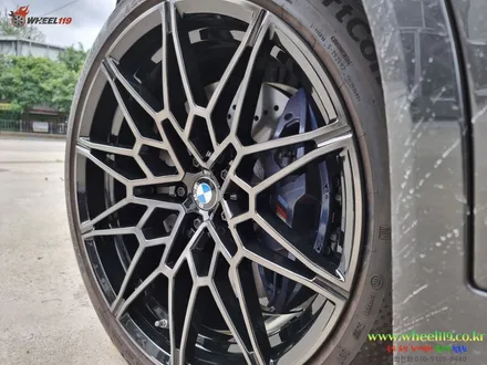 자동차 휠복원 BMW X3 21인치 휠119 / 강남 송파 서초 판교 분당