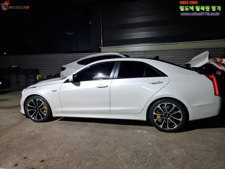 캐딜락 CTS-V 휠 도색 + 다이아컷팅 / 서울 강남