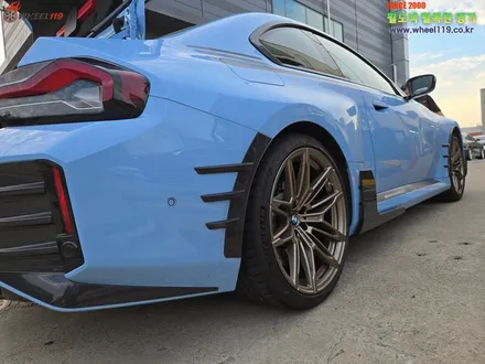 강남 휠 도색 bmw m2 브론즈 휠 도색 명가 wheel119 / 서울 강남