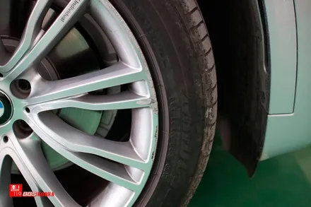 bmw x5 20인치휠 다이아컷팅휠 휠수리 전문공장 휠119 / 서울 강남