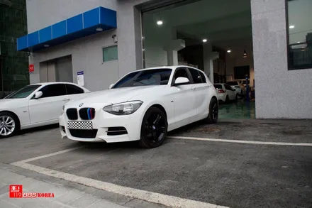 BMW 118D 17인치휠 멧블랙 휠도색 휠119 / 서울 강남