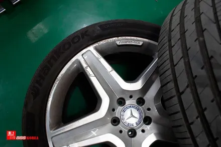 벤츠 ML350 20인치휠 AMG 고스트크롬 휠도색 휠119 / 서울 강남
