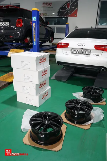 BBS휠 SX 18인치휠 아우디 A6 장착 휠119 / 서울 강남