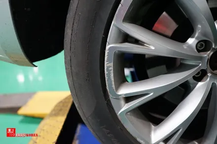 AUDI A8 19인치휠 고스트크롬 휠도색 휠119 / 서울 강남
