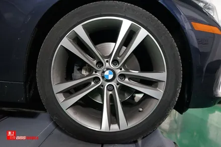bmw320 고스트크롬 휠도색 휠119 18인치휠 / 서울 강남