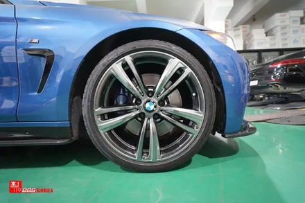 BMW428 19인치휠 휠도색 고스트크롬 색상 휠119 / 서울 강남