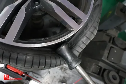 bmw gt 640 검정유광 휠도색 휠119 / 서울 강남