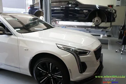 캐딜락 CT6 검정유광 휠도장 휠119 / 서울 강남