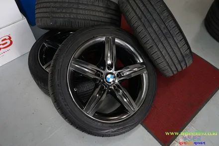 BMW1시리즈 고스트크롬2 휠도색 휠119 / 서울 강남