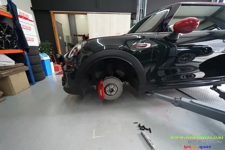 미니 JCW BBS휠 18인치 SX블랙 장착 휠119 / 서울 강남