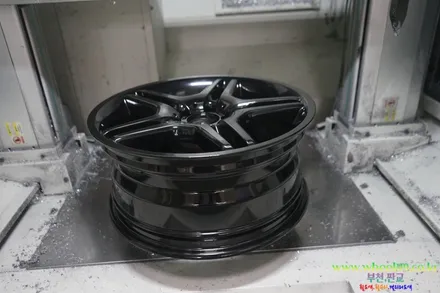 벤츠 AMG 휠 라인 투톤 커스텀 휠도색 휠119 / 강남 송파 서초 판교 분당