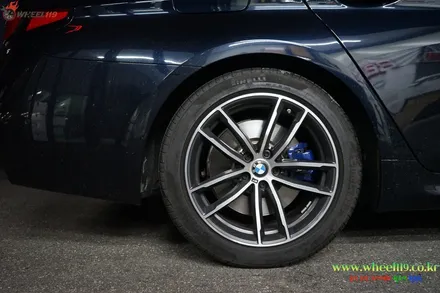 휠복원 BMW5시리즈 다이아컷팅 휠119 / 강남 송파 서초 판교 분당
