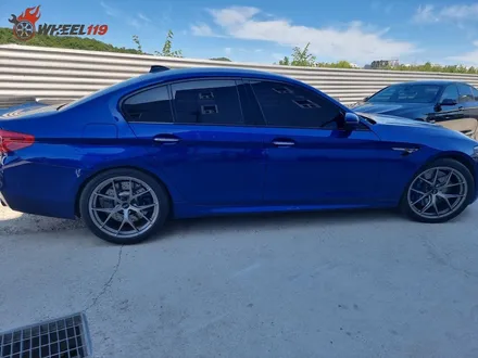 BMW 휠도색 M5 BBS FI R 휠 멧블랙 색상 / 강남 송파 서초 판교 분당