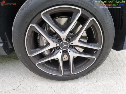 자동차 휠 도색 벤츠 GLE 블랙유광 색상으로 / 강남 송파 서초 판교 분당