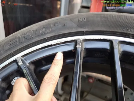 벤츠C63 휠복원 삼전동 휠도색 명가 wheel119 / 강남 송파 서초 판교 분당