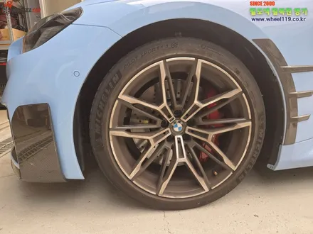 강남 휠 도색 bmw m2 브론즈 휠 도색 명가 wheel119 / 서울 강남