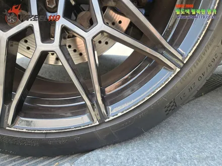 bmw x3m 다이아컷팅 휠 복원 레이저용접 / 서울 강남