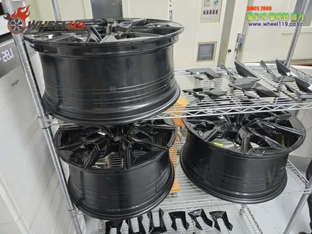 bmw i7 휠 도색 전문 휠119 송파 휠도색 명가 / 서울 강남