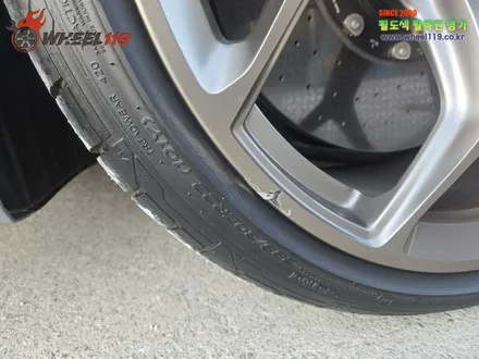 아우디 RS6 휠 도색 복원 전문 휠119 / 서울 강남