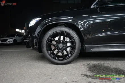 벤츠 휠도색 GLE 휠색상 블랙유광 21인치휠 / 강남 송파 서초 판교 분당