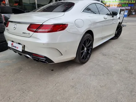 벤츠 S63 휠도색 블랙유광 wheel119 / 강남 송파 서초 판교 분당