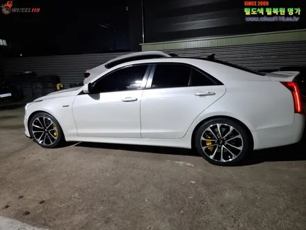 캐딜락 CTS-V 휠 도색 + 다이아컷팅 / 서울 강남