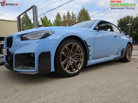 강남 휠 도색 bmw m2 브론즈 휠 도색 명가 wheel119 / 서울 강남