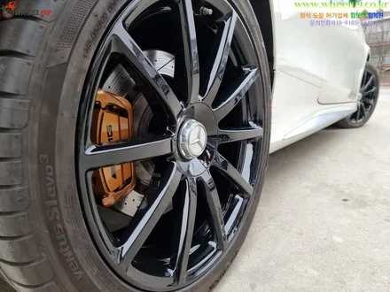 벤츠 S63 휠도색 블랙유광 wheel119 / 강남 송파 서초 판교 분당