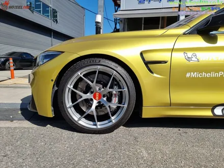 bmw m4 휠도색 BBS FIR  휠119 / 강남 송파 서초 판교 분당