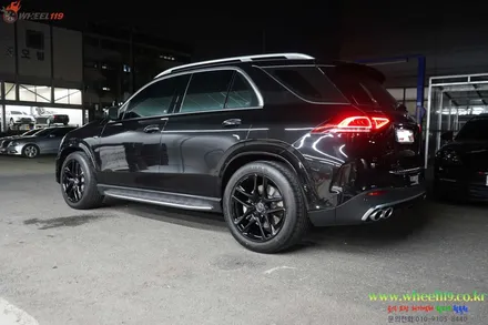 벤츠 휠도색 GLE 휠색상 블랙유광 21인치휠 / 강남 송파 서초 판교 분당