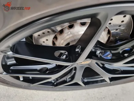 BMW 휠도색 M5 BBS FI R 휠 멧블랙 색상 / 강남 송파 서초 판교 분당