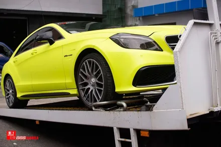 CLS63amg 19인치휠 다이아컷팅 휠수리 복원 휠119 / 서울 강남