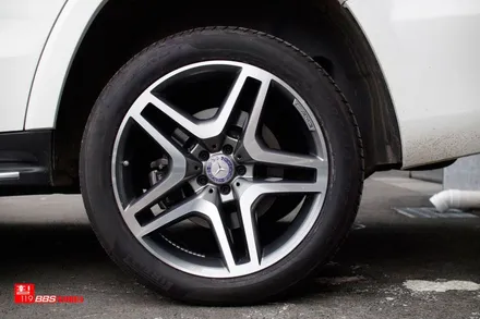 벤츠 GLS350 21인치휠 AMG 다이아컷팅 휠수리 휠119 / 서울 강남