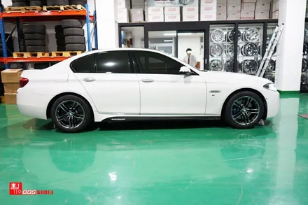 bmw5시리즈 고스트크롬 휠도색 18인치휠 휠119 / 서울 강남