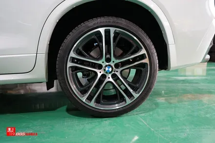 BMW X4 다이아컷팅 휠수리 전문공장 휠119 / 서울 강남