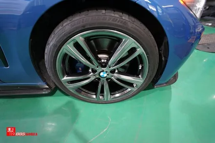BMW428 19인치휠 휠도색 고스트크롬 색상 휠119 / 서울 강남