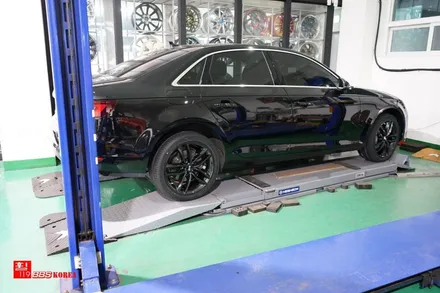 BBS휠 SX 명품휠 아우디 A4 18인치휠 장착 휠119 / 서울 강남