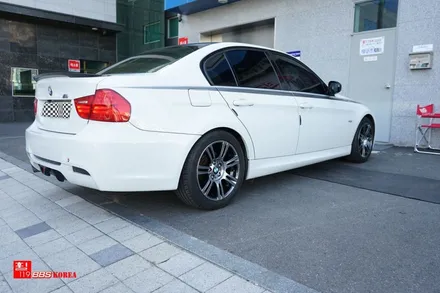 BMW3 기존 도장면 벗겨내고  휠도색 119 / 서울 강남