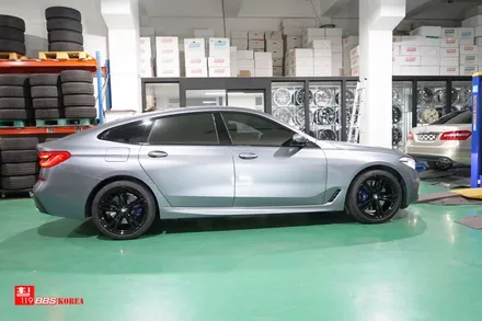 bmw gt 640 검정유광 휠도색 휠119 / 서울 강남