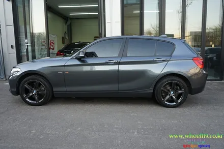 BMW1시리즈 고스트크롬2 휠도색 휠119 / 서울 강남