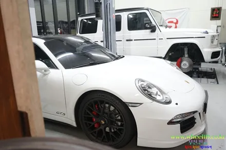포르쉐 카레라 GTS 고스트크롬2 휠도색 휠119 / 서울 강남