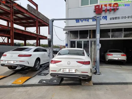 벤츠 S63 휠도색 블랙유광 wheel119 / 강남 송파 서초 판교 분당