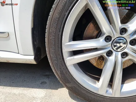 마포구 휠복원 폭스바겐 파사트 고스트크롬S 휠도색 / 강남 송파 서초 판교 분당