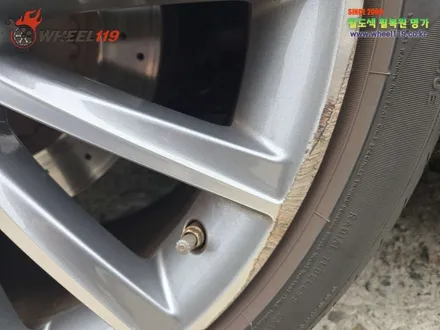 benz S450 휠 복원 다이아컷팅 휠 수리 / 서울 강남