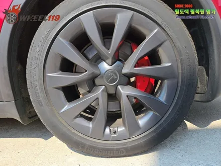 테슬라 모델X 휠 복원 강남 휠 복원 명가 wheel119 / 서울 강남